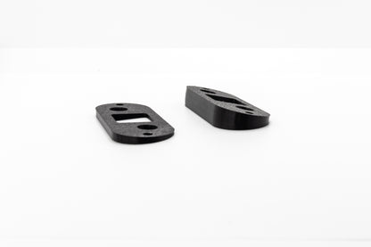 Dual Pak BLACK 15 and 5 degree wedge for Whelen mini Ion t-series lightheads